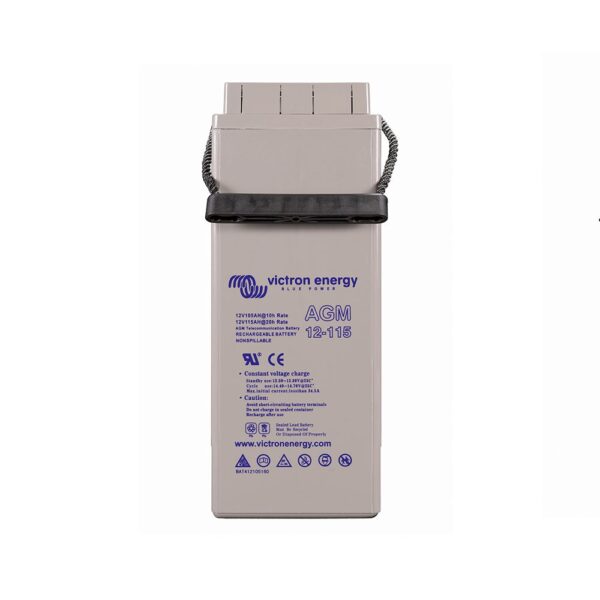 bateria agm telecom 12v 115ah m8 victron energy sai telecomunicaciones bat412105164
