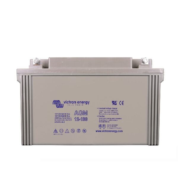 bateria agm deep cycle 12v 130ah victron energy autonomia extendida verano bat412121084