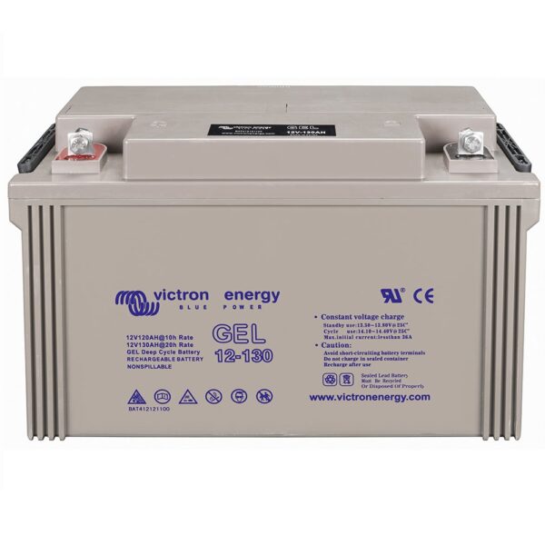 bateria gel deep cycle 12v 130ah victron energy autocaravana estacional bat412121104