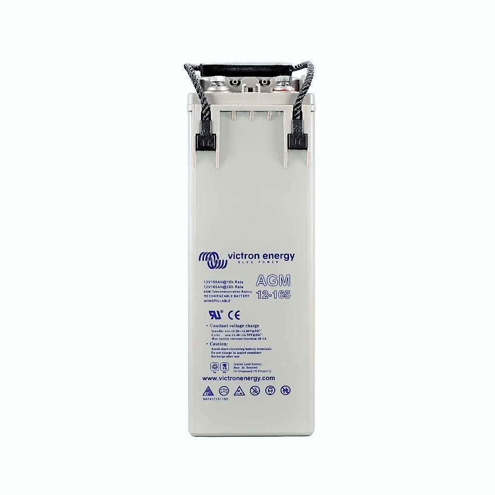 Batería AGM Telecom 12V/165Ah M8 SAI Telecomunicaciones — Victron Energy bateria agm telecom 12v 165ah m8 victron energy sai telecomunicaciones bat412151164