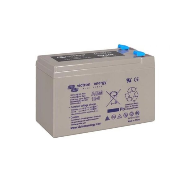 bateria agm deep cycle 12v 8ah victron energy compacta respaldo alarma bat212070084