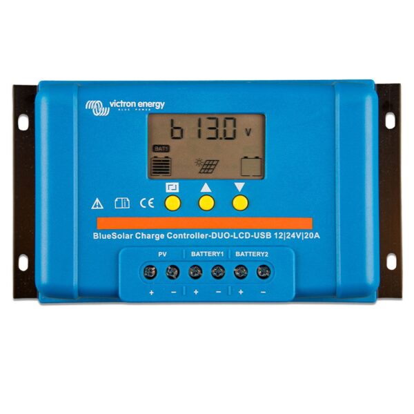 bluesolar pwm lcd usb 12 24v 20a regulador solar victron