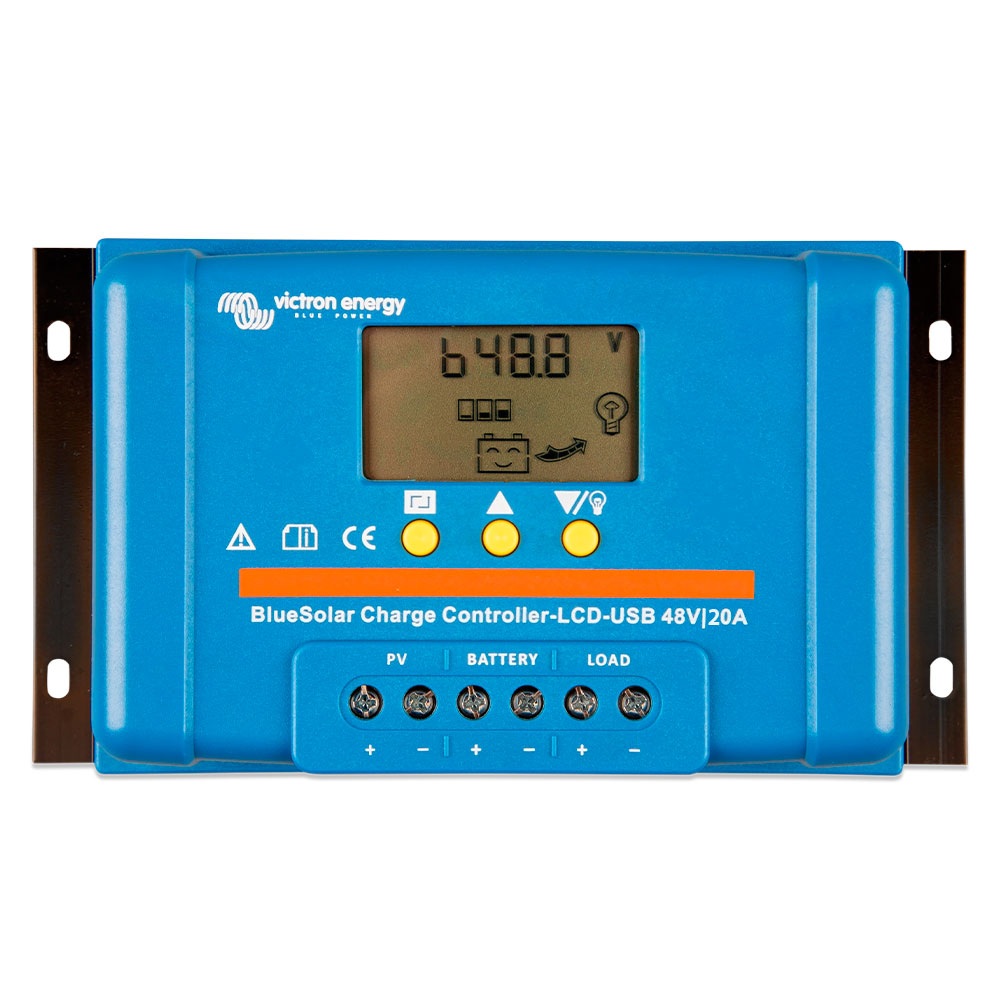 bluesolar pwm lcd usb 48v 20a victron energy regulador solar pwm 20a 48v pantalla lcd usb scc040020050