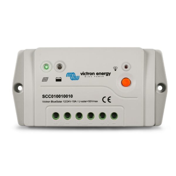 bluesolar pwm pro 12 24v 10a victron energy regulador solar pwm profesional 10a programacion usb scc010010010