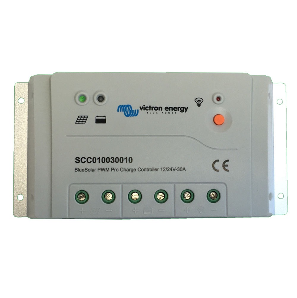bluesolar pwm pro 12 24v 30a victron energy regulador solar pwm profesional 30a programacion usb scc010030010