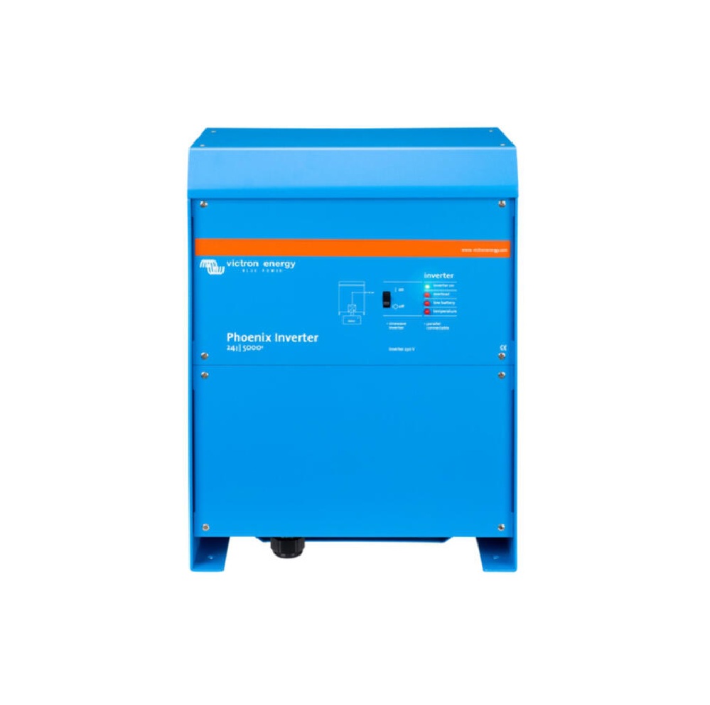 Inversor 24/5000 Potencia Máxima 24V Onda Senoidal — Victron Energy inversor 24 5000 victron energy potencia maxima 24v onda senoidal pura pin245020000