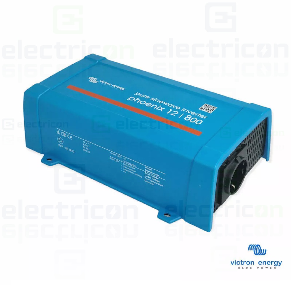 inversor 12 800 ve-direct schuko victron energy onda senoidal pura pin121801200