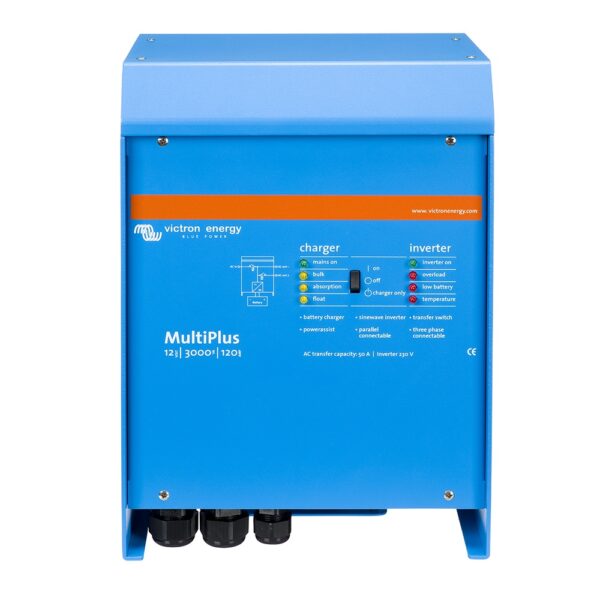 multiplus 12 3000 120 50 victron energy transferencia 50a alto consumo pmp123021010