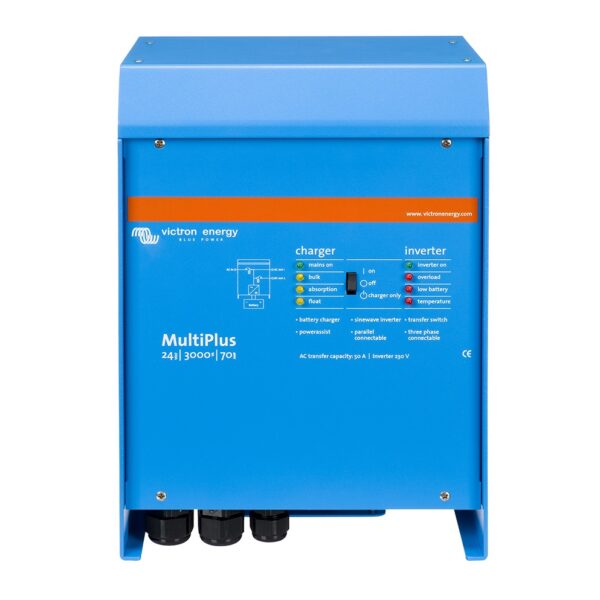 multiplus 24 3000 70 16 victron energy inversor cargador 70a 24v pmp242300001