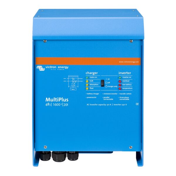 multiplus 48 1600 20 16 victron energy inversor cargador uso intensivo 48v pmp482160000