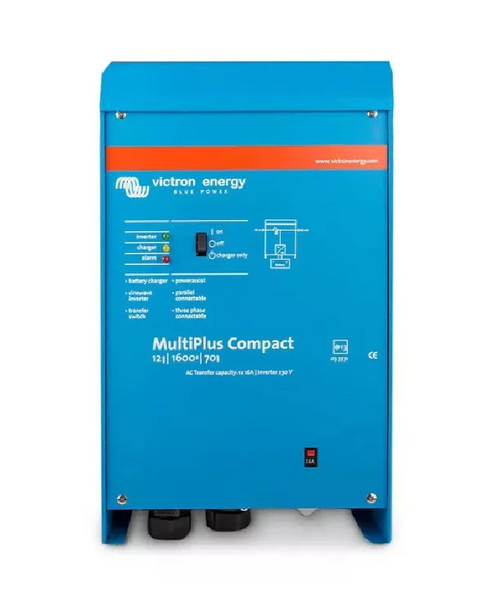 MultiPlus Compact 12/1600 multiplus c 12 1600 70 16 victron energy inversor cargador 70a solar integrado cmp122160000
