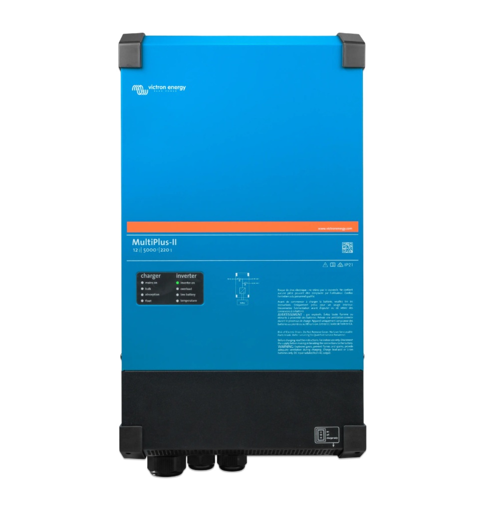 MultiPlus-II 12/5000/220-50 Techo 12V Cargador 220A — Victron Energy multiplus ii 12 5000 220 50 victron energy techo 12v cargador 220a pmp122505012