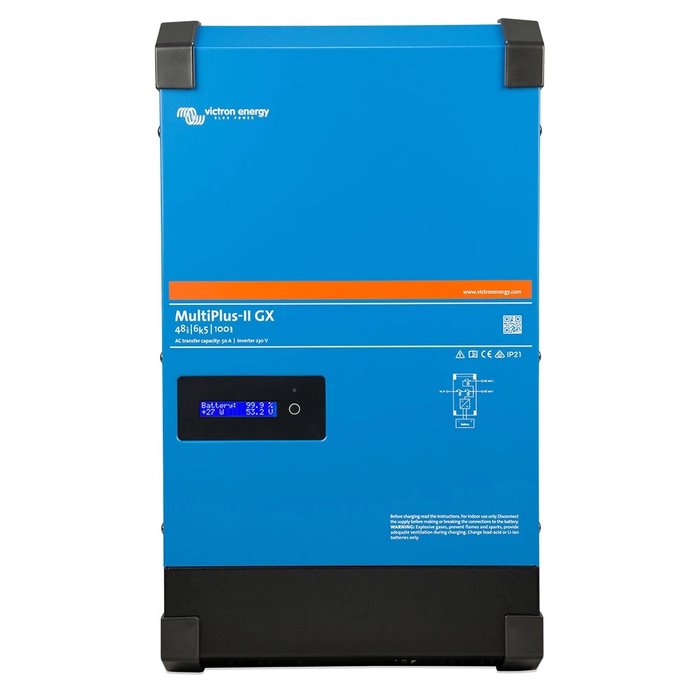 MultiPlus-II 48/6500/100-50 GX integrado VRM 48V — Victron Energy multiplus ii 48 6500 100 50 gx victron energy gx integrado vrm 48v pmp482606000