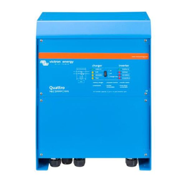 quattro 24 5000 120 100 100 victron energy techo quattro 24v dos salidas qua245021010