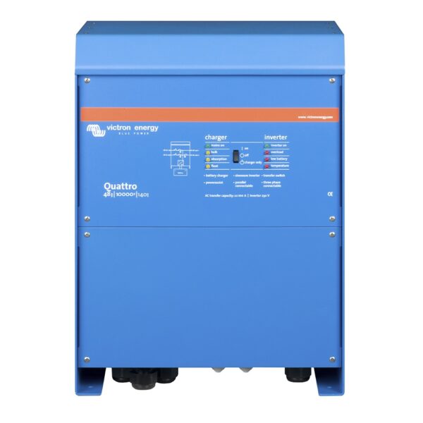 quattro 48 10000 140 100 100 victron energy techo quattro 48v cargador 140a qua481030010