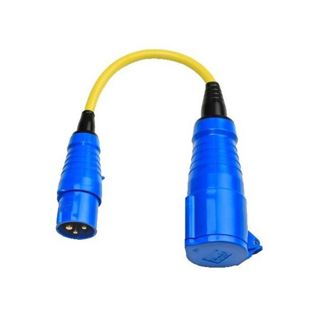 cable adaptador 16a 32a cee toma puerto mayor amperaje nautica embarcacion conexion victron