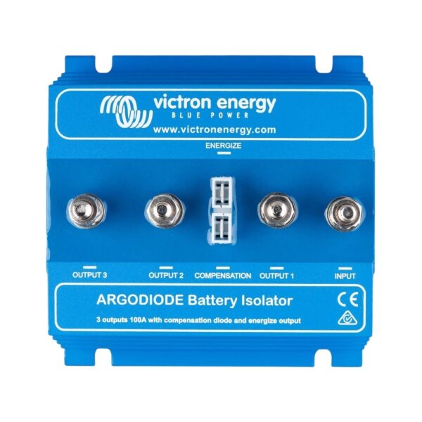 argodiode 100-3ac victron aislador 3 baterias 100a entrada excitacion alternador