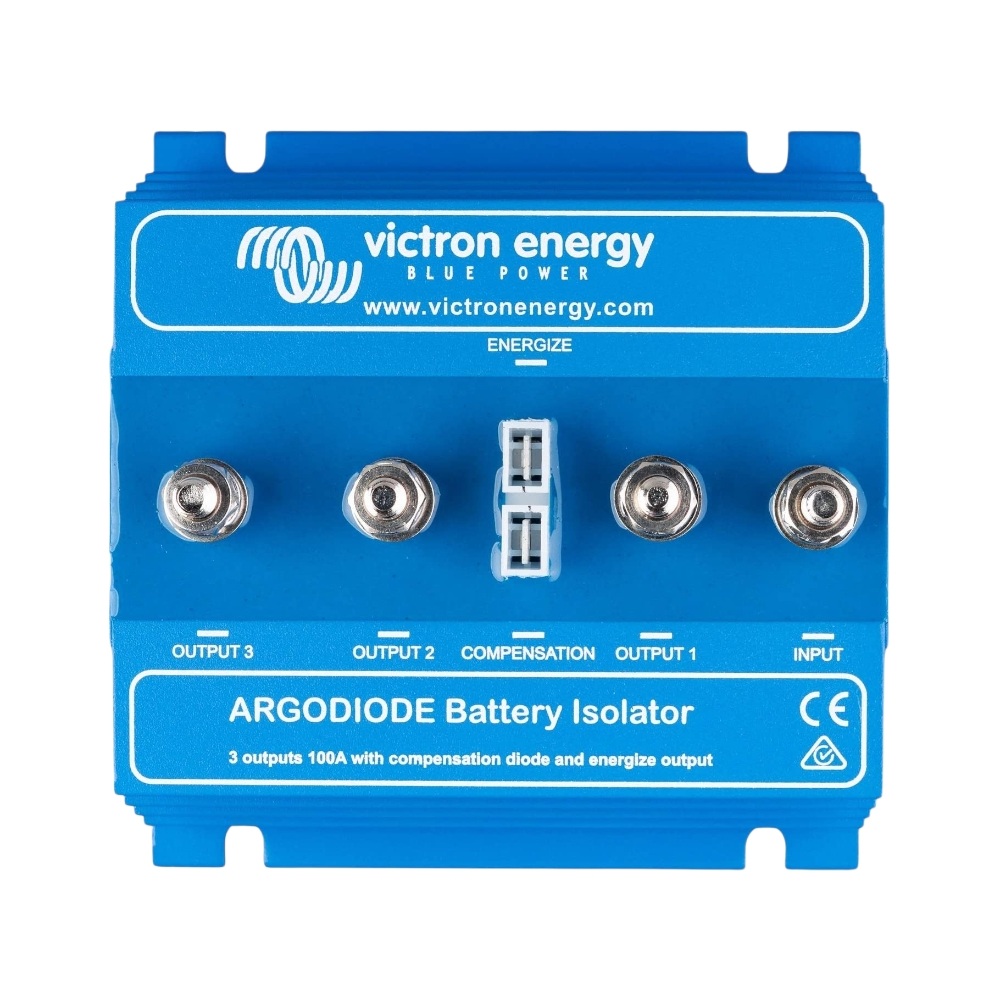 argodiode 100-3ac victron aislador 3 baterias 100a entrada excitacion alternador