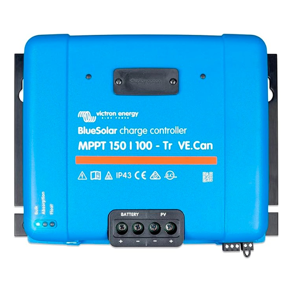 bluesolar mppt 150 100 tr ve can victron energy regulador solar 100a vecan bornes tr scc115110420