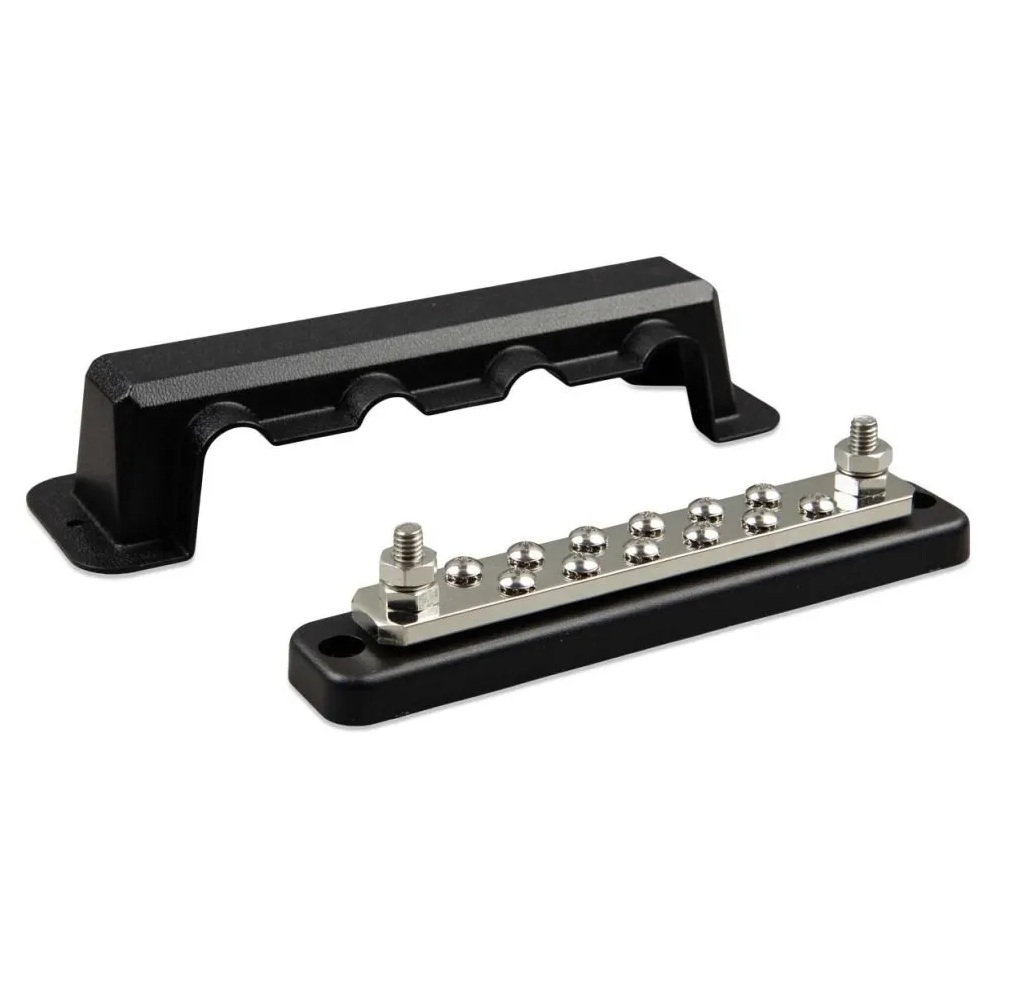 busbar 250a 2p 12 tornillos tapa victron energy distribucion dc alta corriente vbb125021220