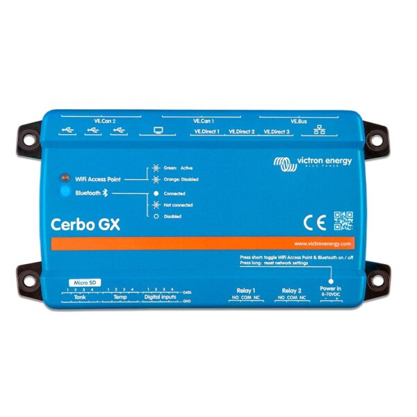 cerbo gx mk2 victron energy sistema monitorizacion control solar wifi bluetooth ethernet bpp900451100