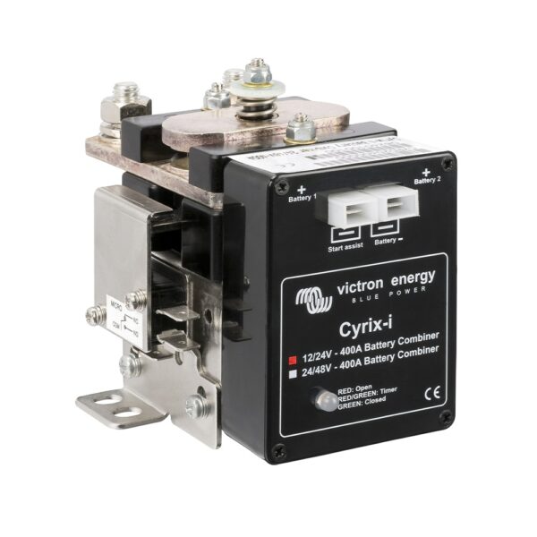 cyrix-i 400a victron combinador inteligente alta corriente perfiles configurables