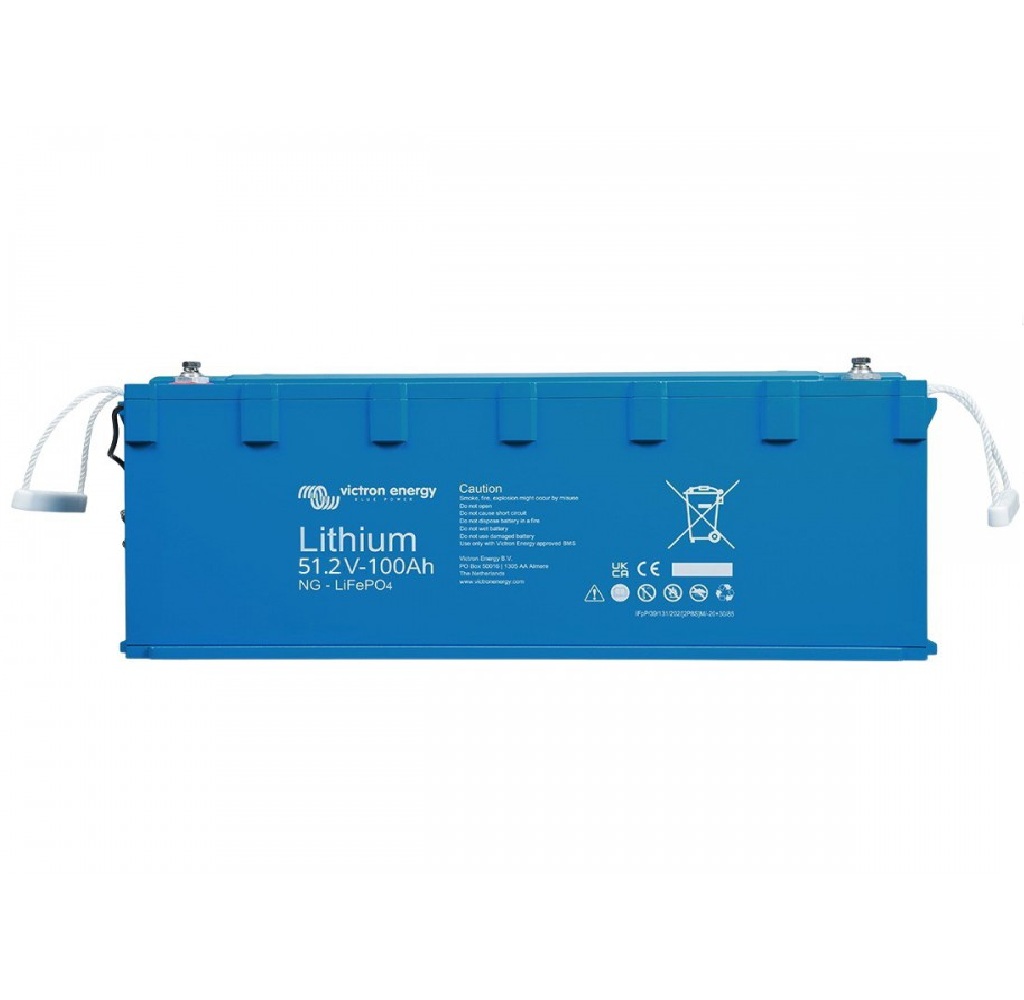 Batería LiFePO4 NG 51.2V/100Ah Nueva Generación 48V BMS Bluetooth — Victron Energy bateria lifepo4 ng 51 2v 100ah victron energy nueva generacion 48v bms bluetooth bat548110620