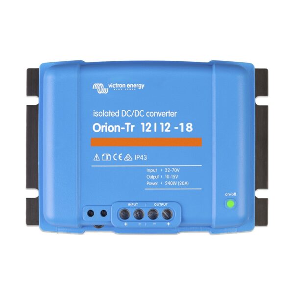 convertidor dc dc aislado 12v 12v 18a 220w orion tr aislamiento galvanico victron