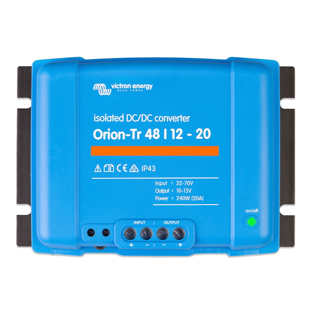convertidor dc dc aislado 48v 12v 20a 240w orion tr aislamiento galvanico victron