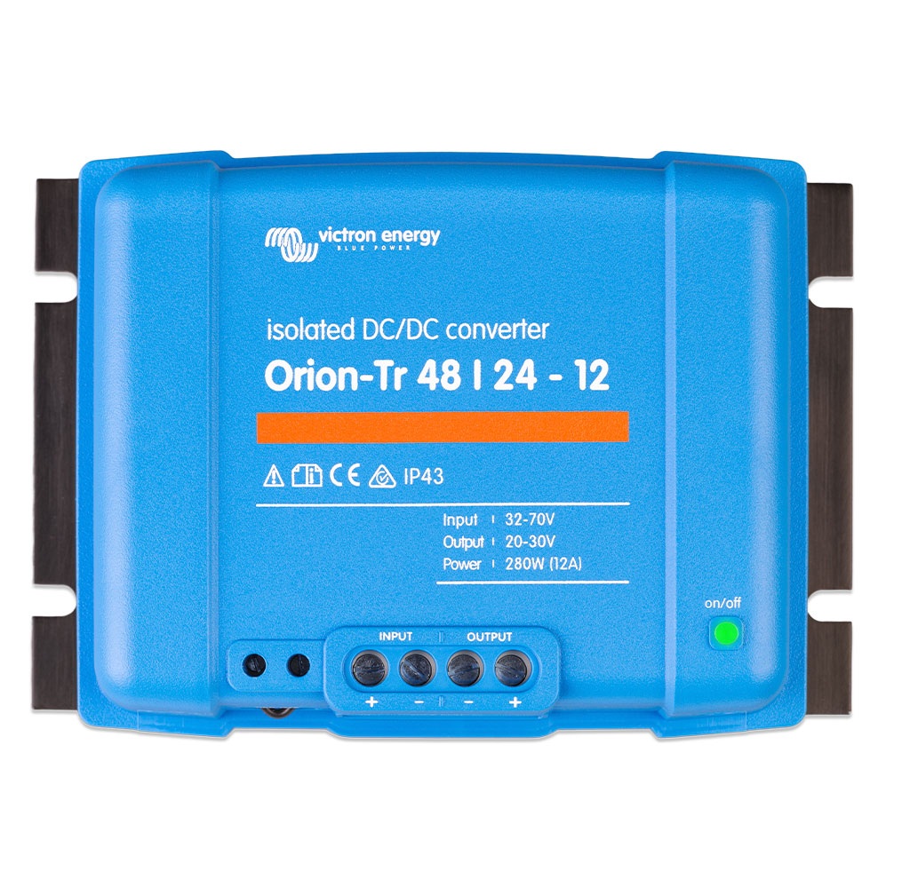 convertidor dc dc aislado 48v 24v 12a 280w orion tr aislamiento galvanico victron