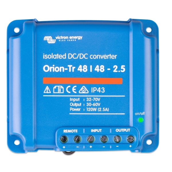 convertidor dc dc aislado 48v 48v 2.5a 120w orion tr aislamiento galvanico victron