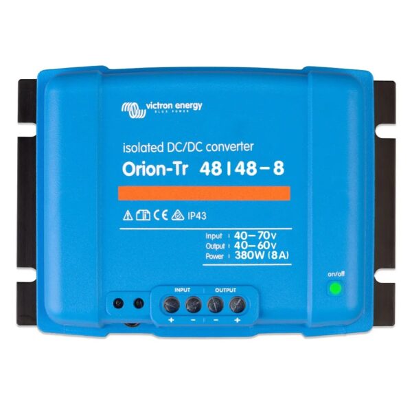 convertidor dc dc aislado 48v 48v 8a 380w orion tr aislamiento galvanico victron