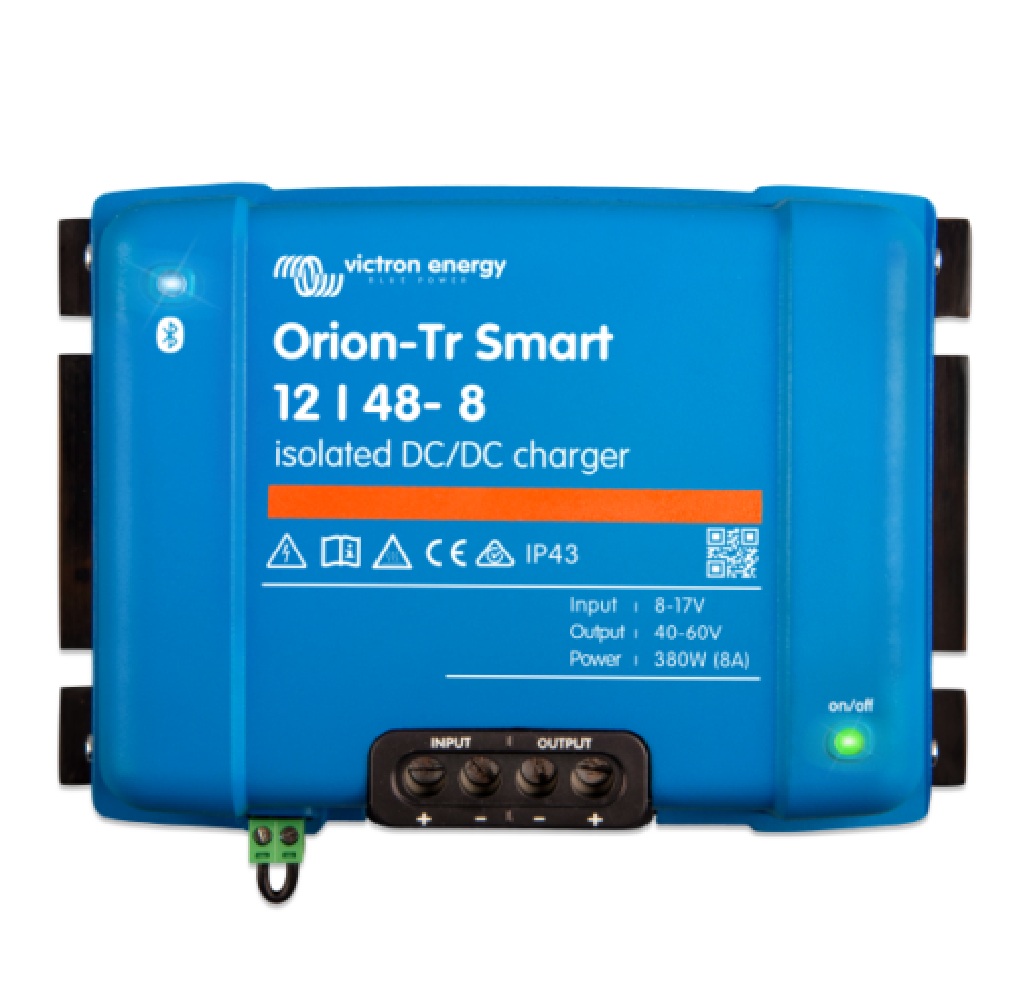 Orion-Tr Smart 12/48-8A Aislado Cargador DC-DC Elevador Bluetooth — Victron Energy cargador dc dc elevador aislado 12v 48v 8a orion tr smart bluetooth galvanico victron