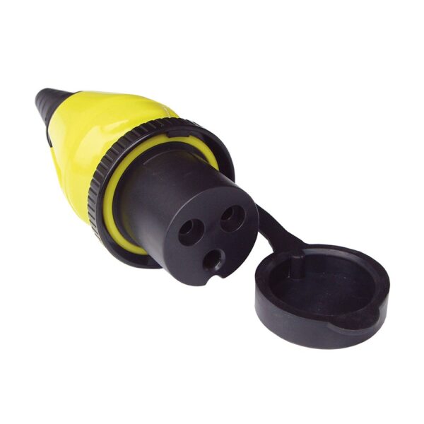 clavija 16a 250vac 2p 3w power inlet conector shore power nautica embarcacion victron