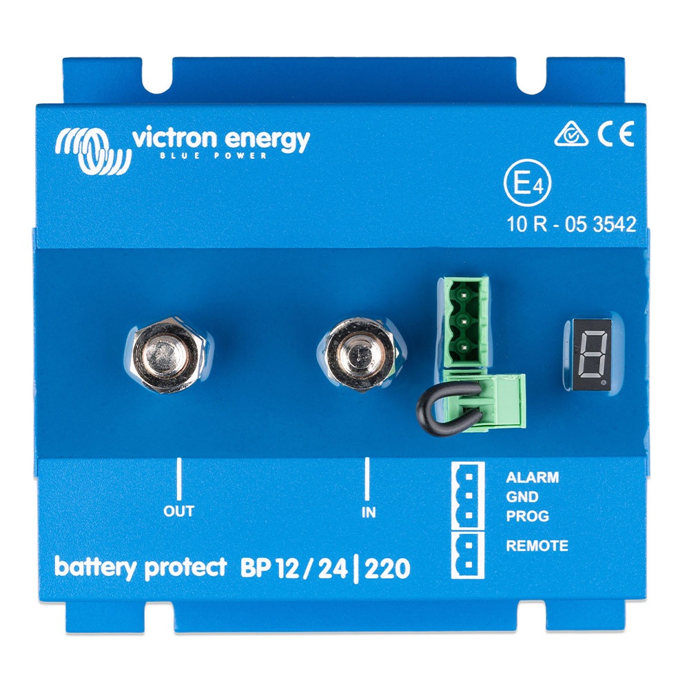 batteryprotect 220a victron proteccion maxima descarga profunda inversor alta potencia