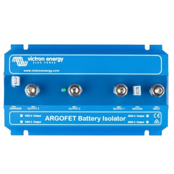 argofet 200-3 victron aislador fet tres baterias 200a techo gama frontal