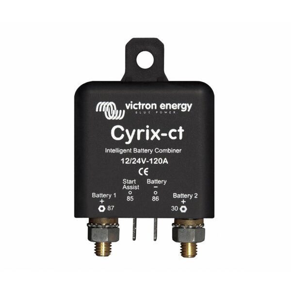 cyrix-ct 12-24v 120a victron combinador inteligente baterias automatico frontal
