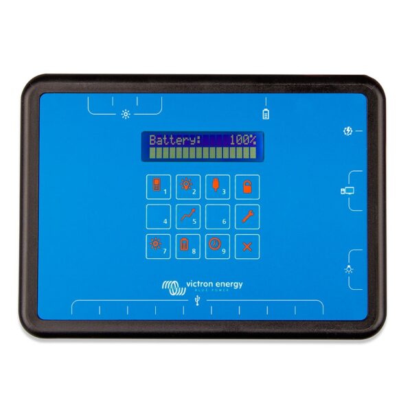 shs 200 mppt v3 victron sistema solar doméstico 200w mc4 15 salidas dc frontal