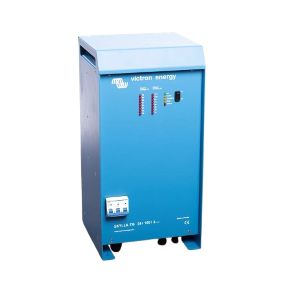 cargador industrial trifasico skylla tg 24v 100a 1+1 salidas red 400v tres fases victron