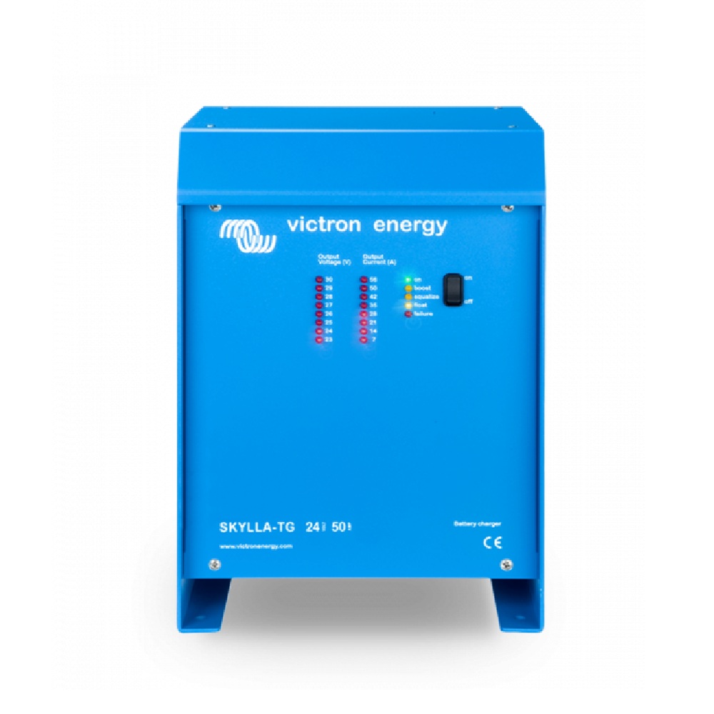 cargador industrial homologado skylla tg 24v 50a gl certificacion naval 1+1 salidas victron