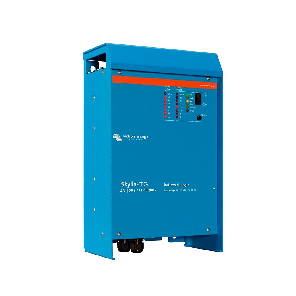 cargador industrial skylla tg 48v 25a 1+1 salidas transformador red 230v sistemas 48v victron