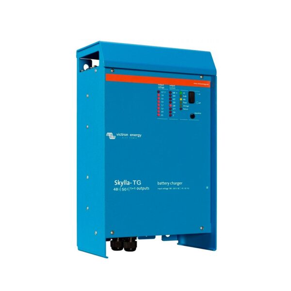 cargador industrial skylla tg 48v 50a 1+1 salidas transformador red 230v gran capacidad victron