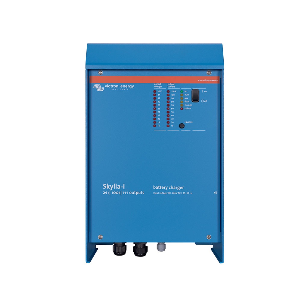 cargador profesional programable skylla i 24v 100a 1+1 salidas red 230v integracion gx victron