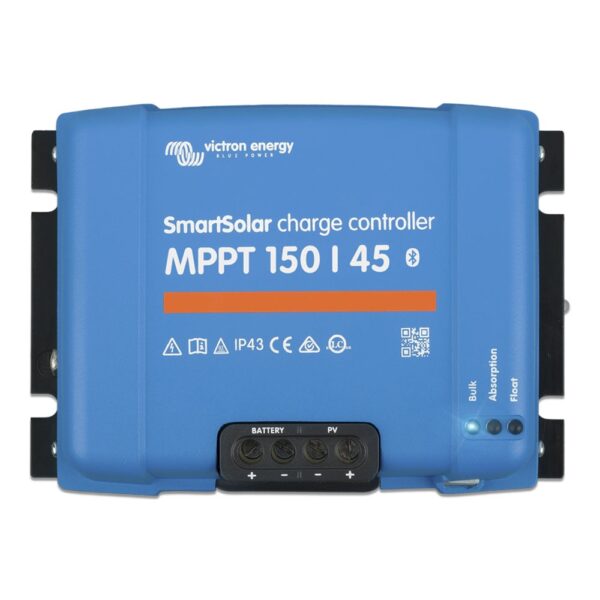 smartsolar mppt 150 45 victron energy regulador solar mppt 150v 45a bluetooth 12v 24v scc115045212