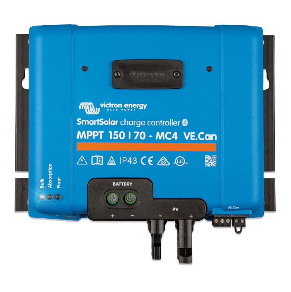 SmartSolar MPPT 150/70 MC4 VE.Can Regulador Solar 150V 70A Bluetooth MC4 VE.Can — Victron Energy smartsolar mppt 150 70 mc4 ve can victron energy regulador solar 150v 70a bluetooth mc4 vecan scc115070511
