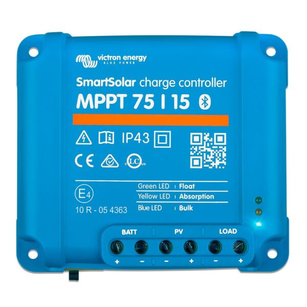 smartsolar mppt 75 15 victron energy regulador solar mppt 15a bluetooth 12v 24v scc075015060r